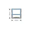 big size square Silicone neon
